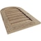 Ekena Millwork Timberthane Rough Sawn Round Top Faux Wood Non-Functional Gable Vent, Primed Tan, 16"W x 36"H GVURRT16X36DRSPR - alternate 5